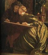 Lord Frederic Leighton The Painter's Honeymoon Norge oil painting reproduction